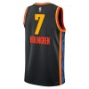 Oklahoma City Thunder Chet Holmgren Nike 2024-25 City Edition Musta Pelipaidat Swingman - Miesten
